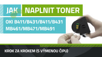 Návod na plnenie tonerov OKI B411/B431/MB461/MB471/MB491