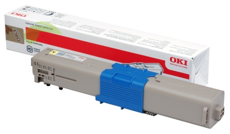 Toner OKI 44469704 originálny žltý, C310/C330/C331/C510/C511