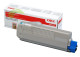 Toner OKI 46490607 originálny cyan, C532/C542/MC563/MC573