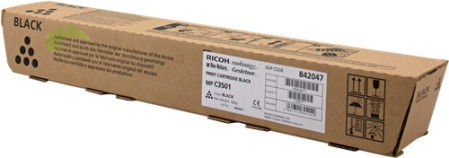 Toner Ricoh MP C3501E, 841424, 841579 originál čierny, Aficio C3001/C3501