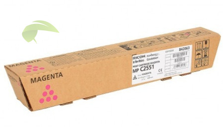 Toner Ricoh 842063 originálny magenta, Aficio MP C2031/C2051/C2531/C2551