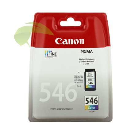 Canon CL-546, originálna náplň tricolor, Pixma TS3150/MG3050/MG2550