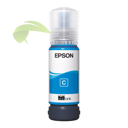 Epson 108 originálny cyan atrament, EcoTank L8050/L18050