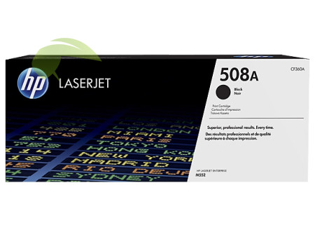 Toner HP 508A, CF360A originálny čierny, LaserJet M552/M553/M577