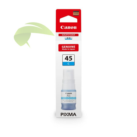 Atramentová náplň Canon GI-45C, 6285C001 cyan originálna,  MAXIFY GX1040/GX20400/G3420/G4470