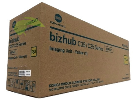 Zobrazovací valec pre Konica Minolta IUP-14Y, A0WG08J originálny žltá, bizhub C35/C35P