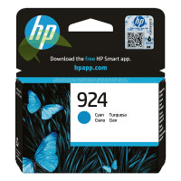 HP 4K0U3NE, HP 924 originálna náplň cyan, OfficeJet Pro 8122e/8124e/8132e/8134e/8135e