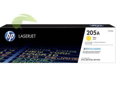 Toner HP 205A, CF532A originálny žltý Color LaserJet Pro M154/M180/M181