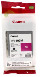 Atramentová náplň Canon PFI-102M, 0897B001 magenta originálna, LP17/LP24/iPF500/iPF510/iPF600/iPF605/iPF610/iPF650/iPF655/iPF700/iPF710/iPF720/iPF750/iPF755/iPF760/iPF763