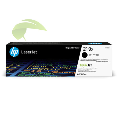 Toner HP 219X, HP W2190X originálny čierny, Color LaserJet Pro 3202/3302