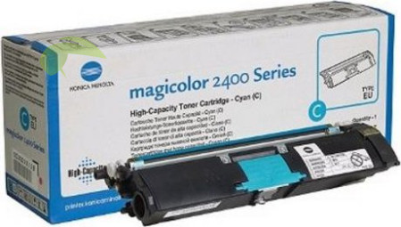 Toner Konica Minolta A00W332, 1710589-007 originálny cyan, magicolor 2400/2430/2450/2500/2590