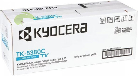 Toner Kyocera TK-5380C originálny cyan, ECOSYS MA4000cifx/PA4000cx