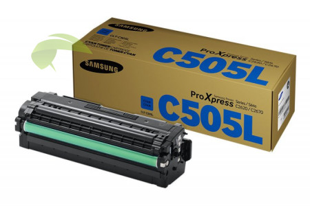 Toner Samsung ProXpress C2620DW/C2680FX CLT-C505L originálny cyan