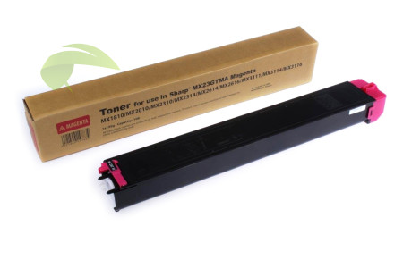 Sharp MX-23GTMA kompatibilný toner magenta, Sharp MX-2010U/MX-2310U/MX-2314N/MX-2614N/MX-3111U